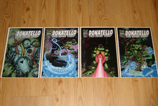TMNT Donatello The Brain Thief 1 2 3 4 Complete Series Set 2009 Mirage Comic Lot picture