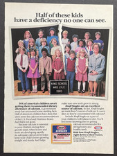 Vintage Print Ad 1987 Kraft American Cheese Singles Excellent Source of Calcium picture