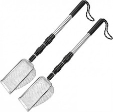 2 Pack Adjustable Sand Sifter Beach Shovel Scoop Shark Teeth Collector 22.3-41.7 picture