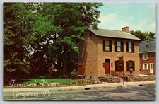 Farnsworth House Civil War Period Dining Gettysburg Pennsylvania Postcard PC071 picture