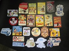 Disney Old Movie Poster/Park/Character Sticker Bundle - 23 Stickers picture