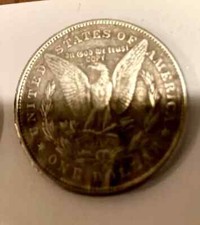 4 Novelty Fillers Counter Marked in Back 1878s, 1881S, 1886s, 1890s & bonus coin picture