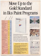Activision Computer Ad Paintworks Gold Apple IIGS 1988 Software Art picture