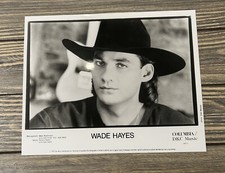 Vintage Wade Hayes Columbia DKC Music Press Release Photo 8x10 picture
