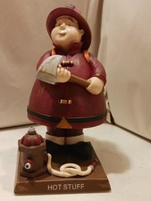 Bobble Body Fire Fighter Hand Painted 7