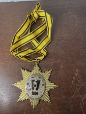vintage 1959 Münchner Fasching (Munich Carnival) metal Medal Deschler U Sohn picture