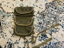 ORIGINAL 1944 DATED US UNISSUED GRENADE POUCH picture