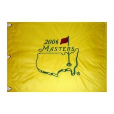 2006 Masters Embroidered Unsigned Golf Pin Flag - Phil Mickelson Champion picture