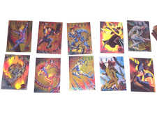 1995 FLEER ULTRA X-MEN SINISTER OBSERVATIONS COMPLETE INSERT 10 CARD SET BEAST picture