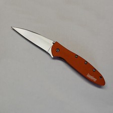 Kershaw Leek Orange, 1660OR, Plain Edge, Speed Safe, Brand New, Factory 2nd picture