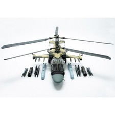 1/72 Ka-52 Alligator Attack Helicopter Red 80 Military Finished Model Gift picture