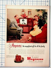 Magnavox TV Radio Phonograph Ad 1950s Edgar Bergen Charlie McCarthy Belvedere picture