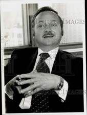 1973 Press Photo United Nations Environment Secretariat Director Maurice Strong picture