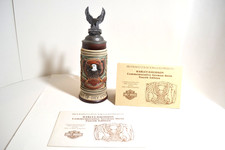HARLEY DAVIDSON NOS COLLECTIBLE 1986 4TH EDITION GERMAN STEIN V TWIN picture