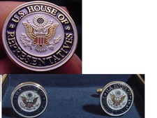 New pair house of representatives   cufflinks -  in the US picture