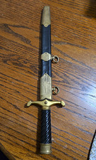 Rare 1994 Ukrainian Navy Officer Dress Dagger Dirk Sevastopol 37 Mark E090 picture