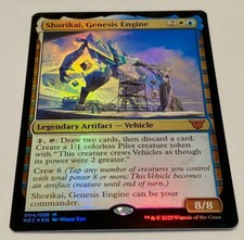 Shorikai, Genesis Engine FOIL | NM | EN Commander Kamigawa Vehicle MtG Legacy picture