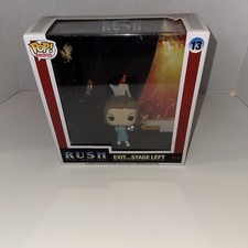 RUSH band Funko Pop Albums Rush Exit...Stage Left #13 New Geddy Lee Neil Peart picture