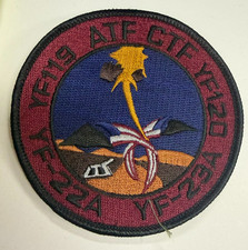 USAF YF119 YF120 YF-22A YF-23A ATF CTF Advanced Tactical Fighter Patch picture