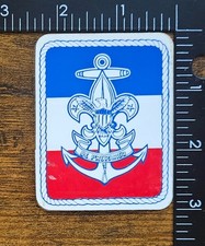 Vintage Sea Scout Boy Scout BSA Decal Sticker picture