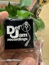 Def Jam Enamel Pin - Recordings - Record Label -  Classic old school hip hop picture