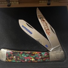 Frost Cutlery Millennium 2000 2-Blade Slipjoint Pocketknife Clip Point Stainless picture