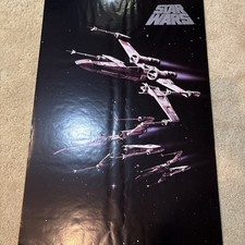 Rare 1996 STAR WARS X-Wing poster 24 x 36 Skywalker PTW744 Rolled picture