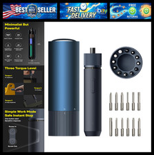 HOTO Electric Screwdriver Rechargeable, 3.6V Cordless Screwdriver Set USB-C, 1/4 picture