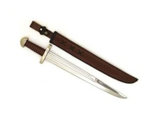 Medieval Warrior 10th Century Full Tang High Carbon Steel Viking Dagger w/Sheath picture