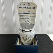 Vintage Royal Worcester Lavinia Berries Porcelain Egg Coddler 8 England picture