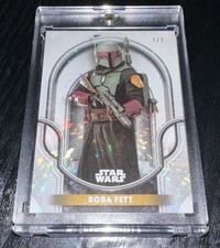 2025 Topps Star Wars Smugglers Outpost - Boba Fett Galactic Antiquities 1/1 picture