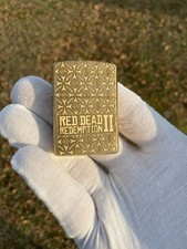 Red Dead Redemption 2 Custom Zippo | Brass Armor Zippo | Made In USA picture