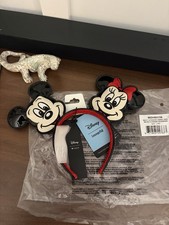 Disney Mickey Minnie Mouse Ears Headband America Macy's NWT - SHIPS NOW picture