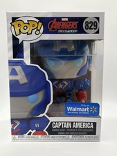 Funko Pop Marvel Avengers Mech Strike Captain America #829 Bobble Head NIB picture