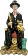 San Simon Figurine. Standing 8 inches Tall, picture