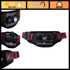 Lightweight Water Resistant Waist Light Belt | 400 Lumens, Running Gear, Black/R picture