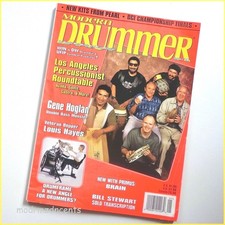 MODERN DRUMMER - Jan 1998 - LA PERCUSSIONIST ROUNDTABLE + Gene Hoglan picture