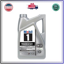 Mobil 1 Truck & SUV Full Synthetic Motor Oil 0W-20, 5 Quart picture