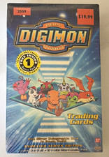 Bandai Digimon Animated Series Edition Digital Trading Cards Box 7 Cards picture