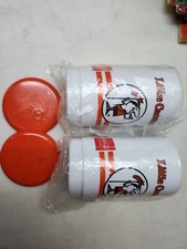 Vintage Lot Of 2 Little Ceasars 32oz Mug W/ Lid picture