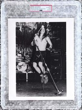 1990 Anthony Kiedis - RHCP “Live Wearing Jordan 5’s” PSA Type 1 Original Photo picture