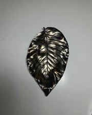 Vintage Sterling Silver R Blackinton Leaf  Dish # 500 picture