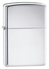 Zippo 250 Windproof High Polished Chrome Lighter, New In Box picture