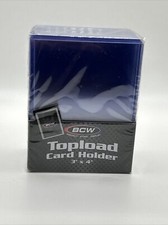 BCW 3X4 Toploaders Regular 35pt Point 1 Pack of 25 for Standard Sized Cards picture
