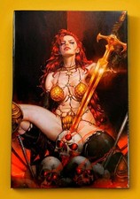 Altered States Warlord #1 KyuYong Eom Red Sonja Golden Sword Virgin Variant  picture