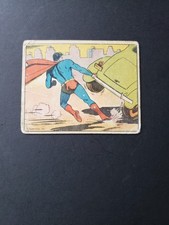 1940 SUPERMAN GUM INC # 11 CAPTURE OF THE KIDNAPPERS RARE ISSUE 86 YRS OLD picture