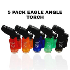 Eagle Torch Mini-Angle Torch Lighter Windproof Refillable Lighter 5-Count picture