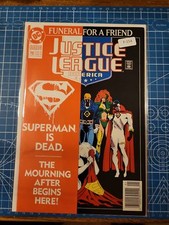 JUSTICE LEAGUE AMERICA #70 8.0+ DC COMIC BOOK F-154 picture