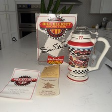 1993 Budweiser Beer Nascar Racing BILL ELLIOTT #11 Racing Stein Boxed picture