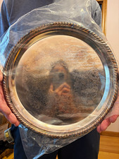 1983 Ford Parts & Service Awards Banquet Silverplate Tray International Silver N picture